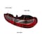 Spec-D Tuning 92-95 Honda Civic Civic Coupe And Sedan Red Clear Tail Lights LT-CV92RPW-RS - alternate 10